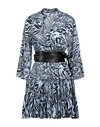 No Secrets Woman Short Dress Light Blue Size 10 Viscose In Blue