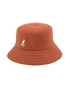 Kangol Woman Hat Brown Size L Wool, Modacrylic