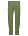 Jacob Cohёn Man Pants Military Green Size 38 Cotton