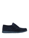 John Bakery Man Lace-up Shoes Midnight Blue Size 7 Soft Leather In Blue