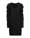 Gaudì Woman Mini Dress Black Size 8 Polyester, Acetate, Viscose