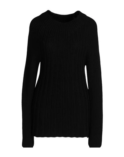 Alpha Studio Woman Sweater Black Size 10 Merino Wool