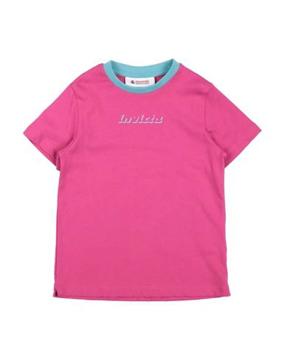 Invicta Babies'  Toddler Girl T-shirt Fuchsia Size 6 Cotton In Pink