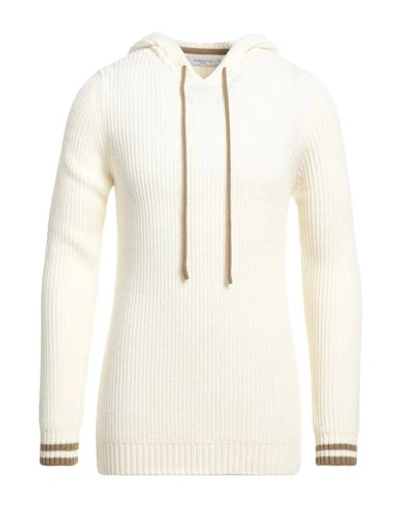 Hamaki-ho Man Sweater Ivory Size Xxl Acrylic, Wool In White
