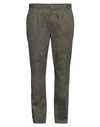 Devore Incipit Man Pants Military Green Size 38 Cotton, Polyamide