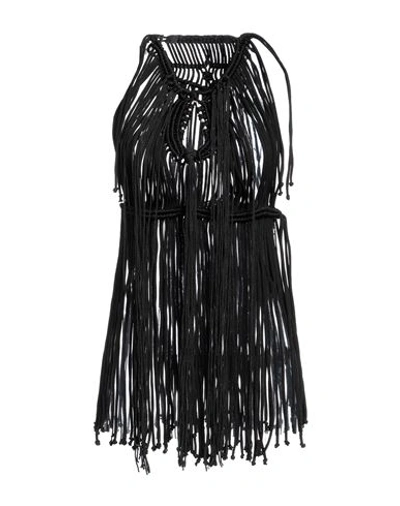 Karima Woman Top Black Size Onesize Polypropylene In Black