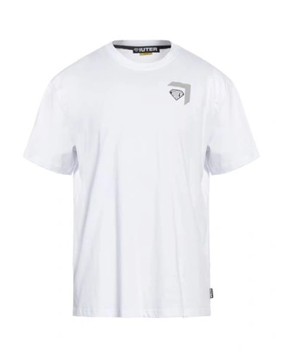 Iuter Man T-shirt White Size Xl Cotton