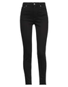 GOLDEN GOOSE GOLDEN GOOSE WOMAN JEANS BLACK SIZE 28 COTTON, ELASTOMULTIESTER, ELASTANE