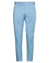 Neill Katter Man Pants Sky Blue Size 36 Cotton, Elastane