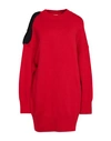 KRIZIA KRIZIA WOMAN SWEATER RED SIZE 2 VIRGIN WOOL, CASHMERE