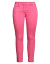 Mason's Woman Pants Coral Size 6 Cotton, Polyester, Elastane In Pink