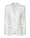 Philosophy Di Lorenzo Serafini Woman Blazer White Size 6 Cotton, Elastane