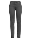 Jacob Cohёn Woman Pants Lead Size 30 Lyocell, Modal, Cotton, Elastomultiester, Elastane In Grey
