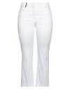 Peserico Woman Pants White Size 10 Polyester, Viscose, Cotton, Elastane