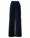 Dsquared2 Woman Pants Light Blue Size 8 Cotton, Metallic Fiber