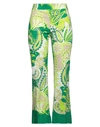 True Royal Woman Pants Acid Green Size 4 Cotton, Elastane