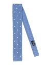 Fiorio Man Ties & Bow Ties Pastel Blue Size - Silk