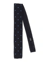 Fiorio Man Ties & Bow Ties Midnight Blue Size - Silk