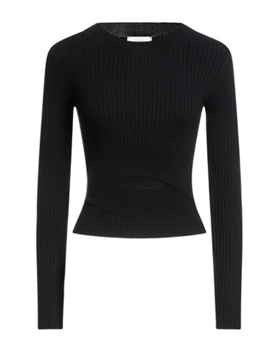 Vicolo Woman Sweater Black Size Onesize Viscose, Polyester