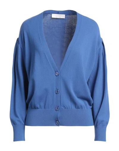 Kaos Woman Cardigan Blue Size S Viscose, Polyester