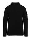 C.p. Company C. P. Company Man Sweater Black Size 44 Wool, Polyamide