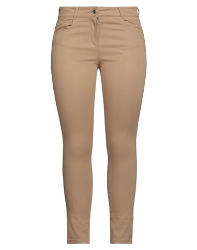 Pennyblack Woman Jeans Camel Size 0 Cotton, Polyester, Elastane In Beige