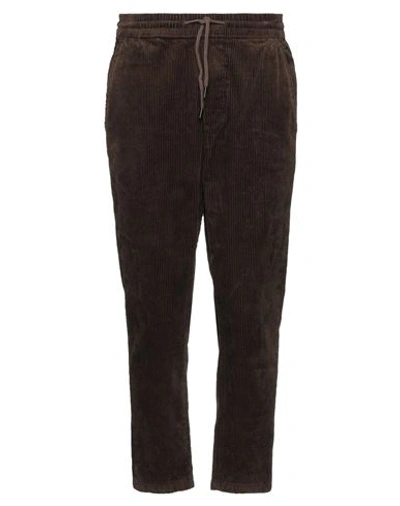 Only & Sons Man Pants Cocoa Size L Cotton, Elastane In Brown