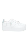 WINDSOR SMITH WINDSOR SMITH WOMAN SNEAKERS WHITE SIZE 9 SOFT LEATHER