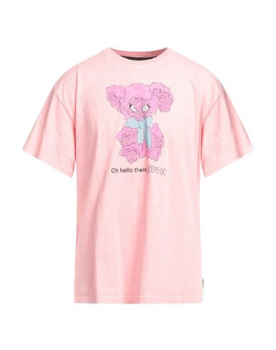 Iuter Man T-shirt Pink Size Xl Cotton