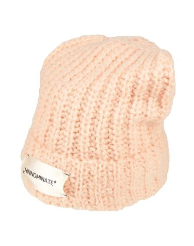 Hinnominate Woman Hat Pink Size Onesize Acrylic, Alpaca Wool, Virgin Wool, Polyamide