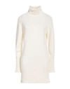 Seventy Sergio Tegon Woman Short Dress Ivory Size S Wool, Cashmere In White