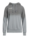 Disclaimer Man Sweatshirt Grey Size Xxl Cotton