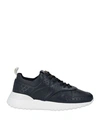 Tod's Woman Sneakers Midnight Blue Size 7.5 Soft Leather