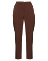 Seventy Sergio Tegon Seventy Venezia Woman Pants Brown Size 10 Polyester, Elastane