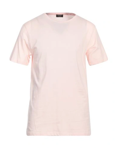 Liu •jo Man Man T-shirt Light Pink Size Xxl Cotton In Pink