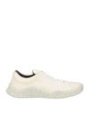 Collection Privèe Collection Privēe? Woman Sneakers Cream Size 10 Soft Leather In White