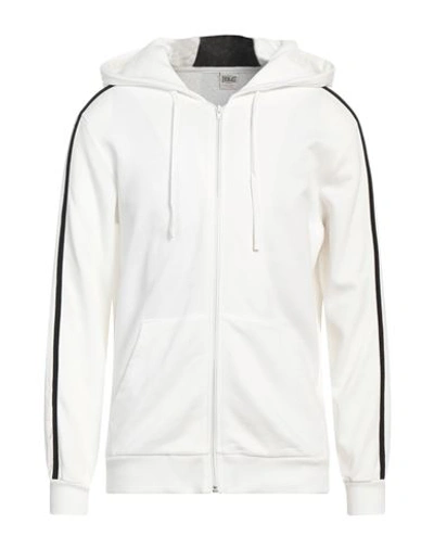 Everlast Man Sweatshirt White Size S Cotton, Elastane