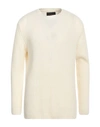 Officina 36 Man Sweater Ivory Size Xl Wool, Polyamide In White