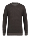 Jeordie's Man Sweater Dove Grey Size Xl Merino Wool