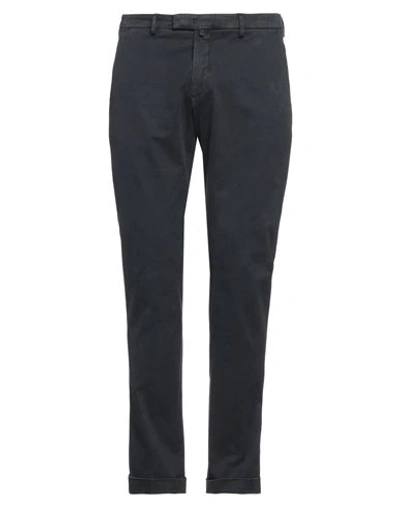 Briglia 1949 Man Pants Midnight Blue Size 38 Cotton, Modal, Elastane In Blue