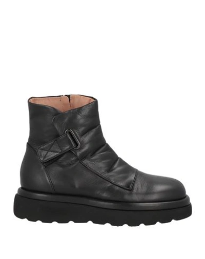 Ixos Woman Ankle Boots Black Size 11 Soft Leather