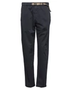 White Sand Man Pants Midnight Blue Size 36 Cotton, Elastane