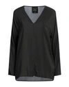 Alessia Santi Woman Blouse Lead Size 8 Viscose In Grey