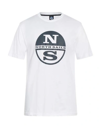 North Sails T-shirts In White