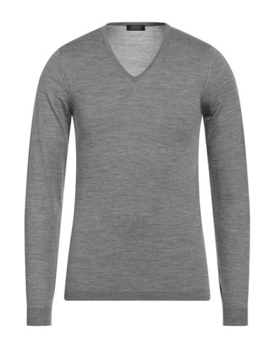 Seventy Sergio Tegon Man Sweater Grey Size S Virgin Wool In Grey