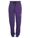 Shoe® Shoe Man Pants Purple Size L Cotton, Polyester