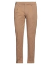 Michael Coal Man Pants Camel Size 35 Cotton, Elastane In Beige