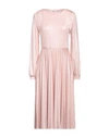 Kocca Woman Midi Dress Light Pink Size M Polyester, Elastane