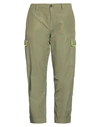 MASON'S MASON'S WOMAN PANTS MILITARY GREEN SIZE 8 COTTON, POLYAMIDE