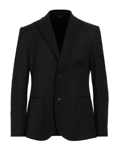 Daniele Alessandrini Homme Man Suit Jacket Black Size 42 Virgin Wool